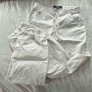 Hollister baggy parachute pants